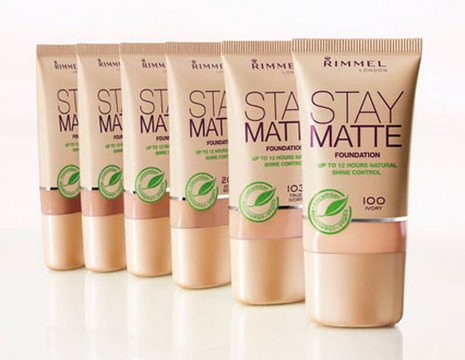 Rimmel Stay Matte Foundation Color Chart