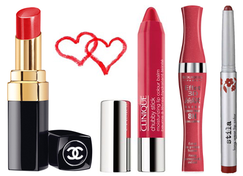 The red lip products