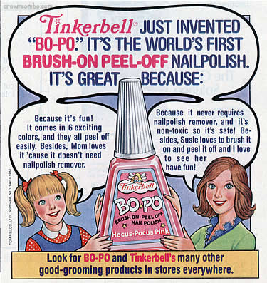 Tinkerbell Bo-Po nail polish
