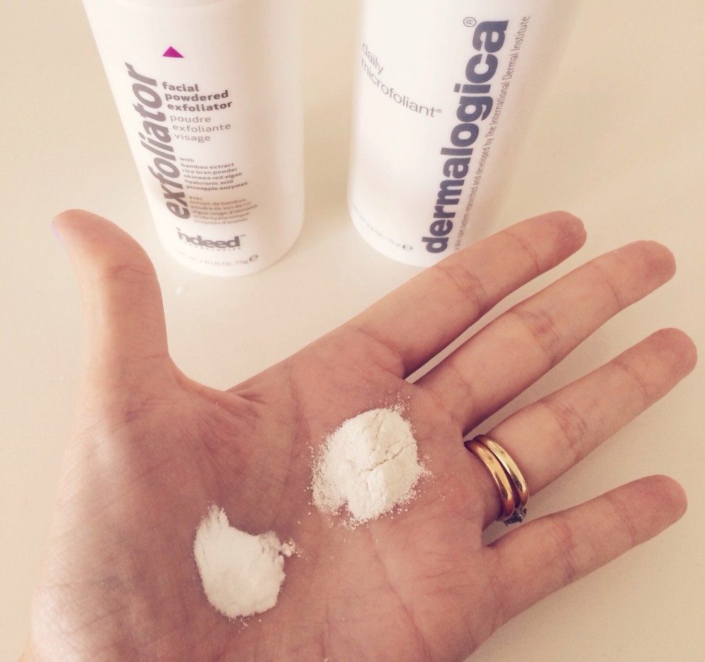 Beauty Battle: Powdered Exfoliators