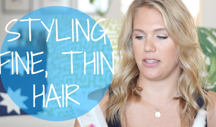 How to Style Fine, Thin Hair | All Dolled Up