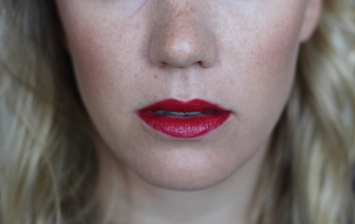 smashbox red rage lipstick