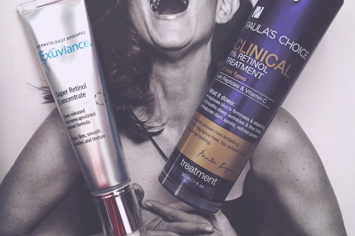 Paula's Choice Clinical 1% Retinol Treatment and Exuviance Super Retinol Concentrate