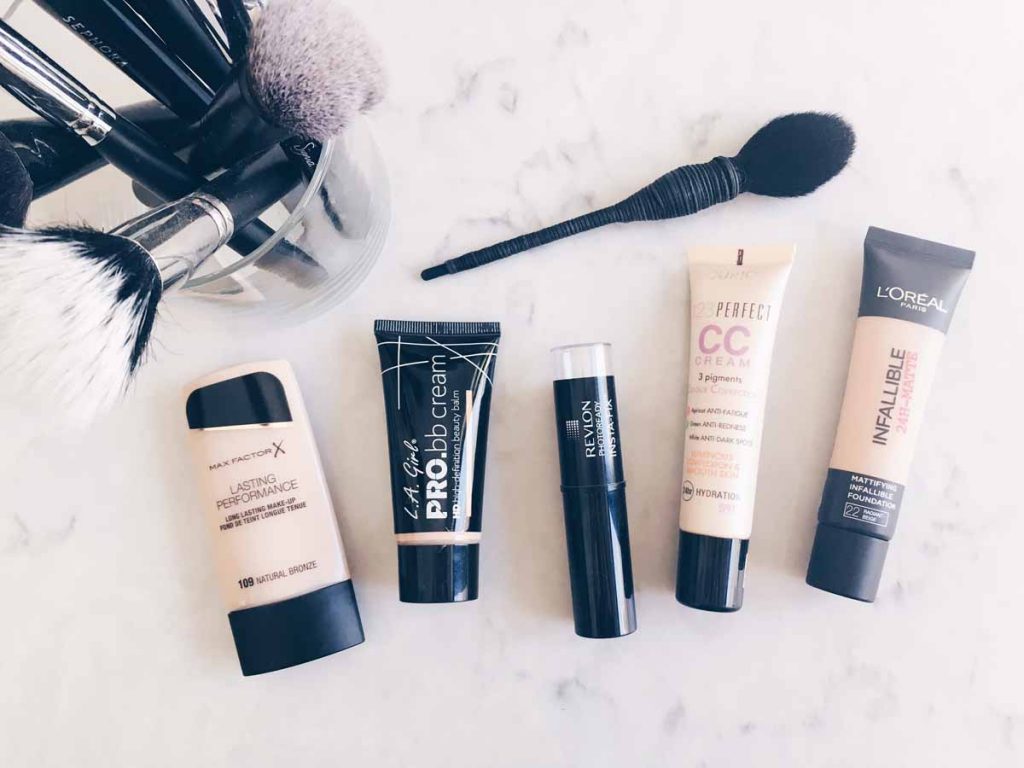 Favourite Five Drugstore Foundations (SA Only!) All