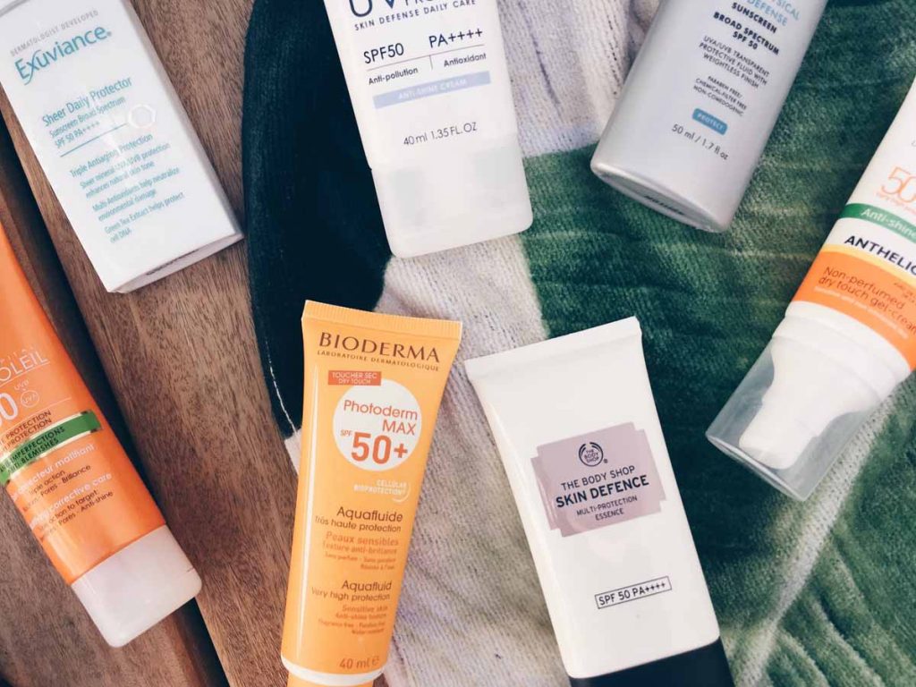 Facial sunscreens you can wear under makeup