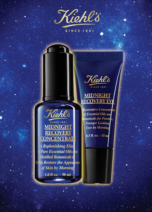 Kiehls Midnight Recovery Concentrate and Midnight Recovery Eye