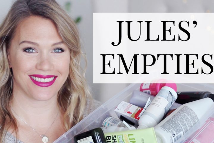 Jules' Empties - November 2016 | All Dolled Up